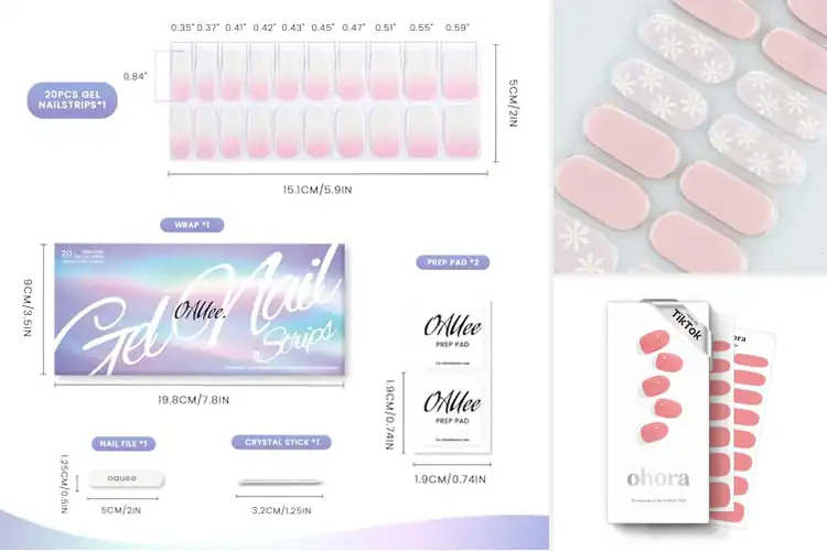 Detailed view of Best Semi Cured Gel Nails That Cure Quickly