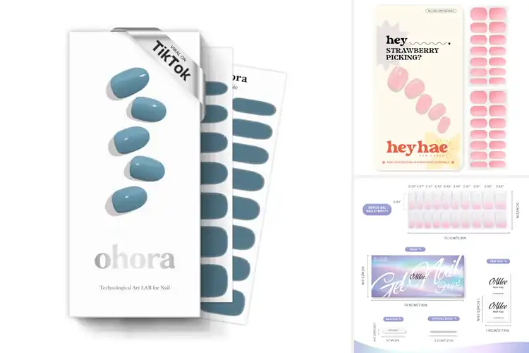 Detailed view of Best Semi Cured Gel Strips for Smooth, Stylish Nails