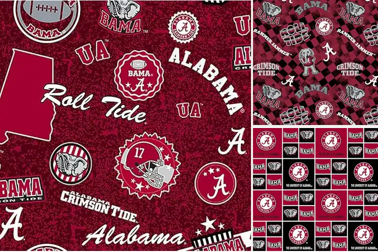 Detailed view of Best Sewing Quilting Fabric Alabama