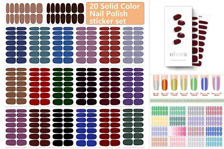 Detailed view of Best Solid Color Nail Strips