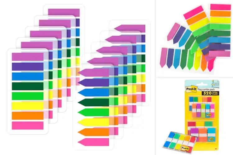 Detailed view of Best Sticky Flags for Clear, Organized Note‑Taking