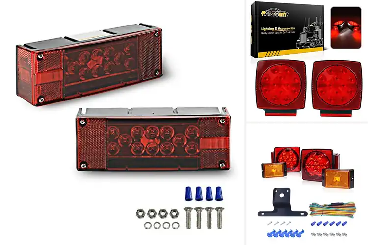 Detailed view of Best Submersible Trailers: Top Lights for Safe Towing