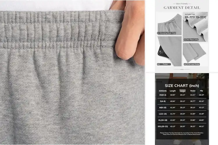 Detailed view of Best Sweatpants: Top 10 Picks for Ultimate Comfort & Style