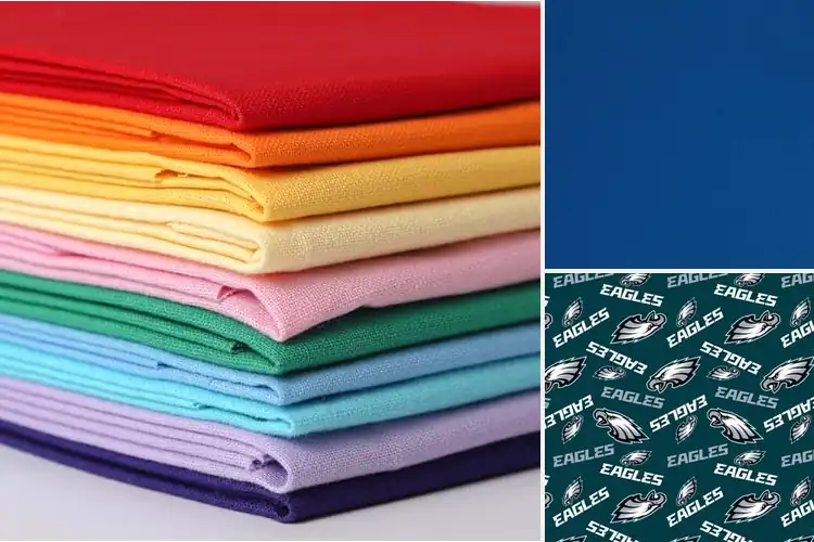 Detailed view of Best Team Colors Cotton Fabric For Projects