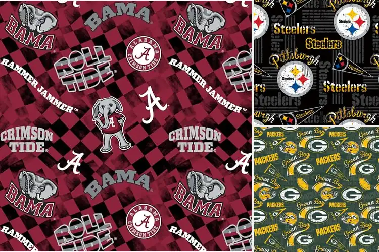 Detailed view of Best Team Colors Fabrics