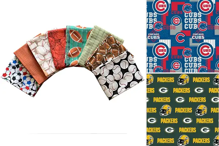 Detailed view of Best Team Spirit Cotton Cloth For Sewing