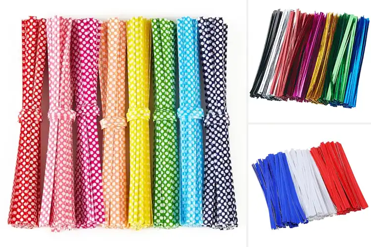 Detailed view of Best Twist Ties for Party Favors: Colorful & Secure Picks