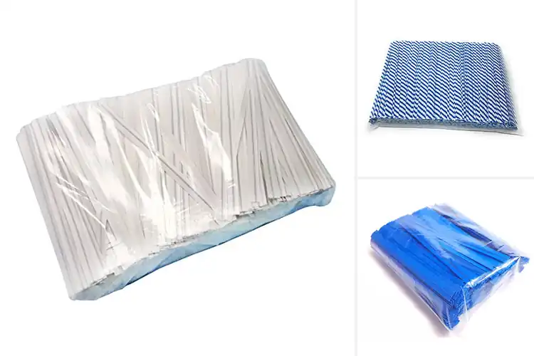 Detailed view of Best Twist Ties for Small Orders Packaging