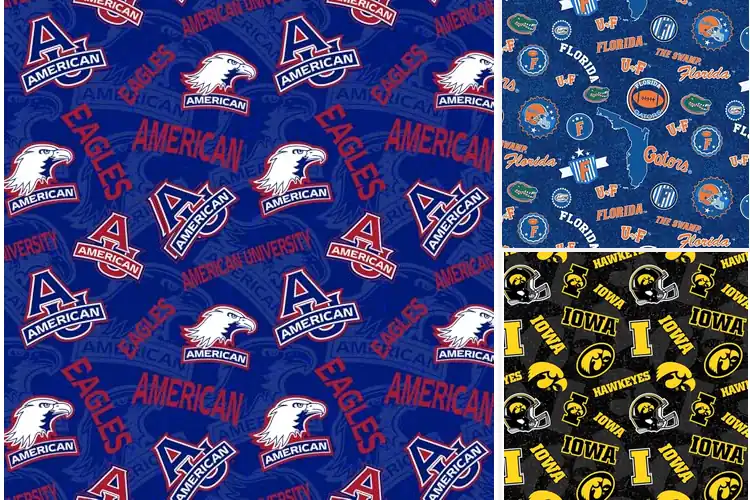 Detailed view of Best University Team Spirit Fabrics