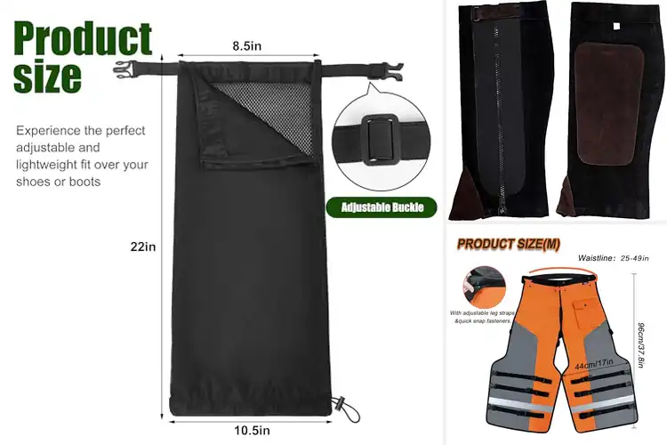 Detailed view of Best Versatile Outdoor Chaps