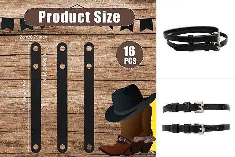 Detailed view of Best Warrantied Spur Straps