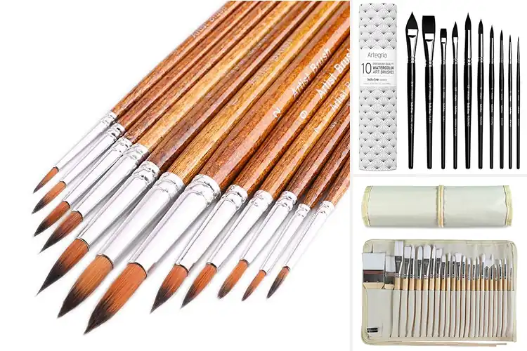 Detailed view of Best Watercolor Brushes