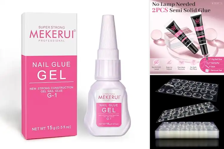 Detailed view of Best Waterproof Gel Nails: Flawless, Long-Lasting Designs