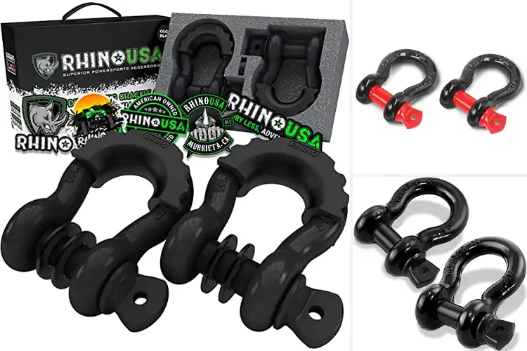Detailed view of Best Winch Shackles for Stronger, Safer Pulling Power