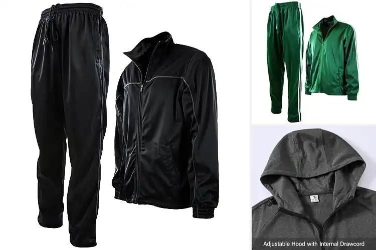 Detailed view of Best Zippered Pockets Tracksuits: Style Meets Functionality